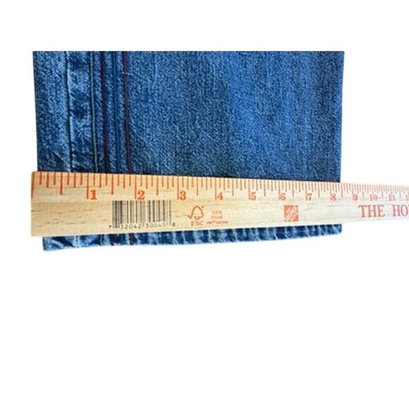"FRENCH DRESSING" 100% Cotton Jeans SZ 16 Stripes On Side Y2K VTG Streetwear - Picture 10 of 14